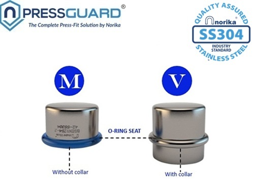 About Press Fit Fittings M-Profile & V-Profile